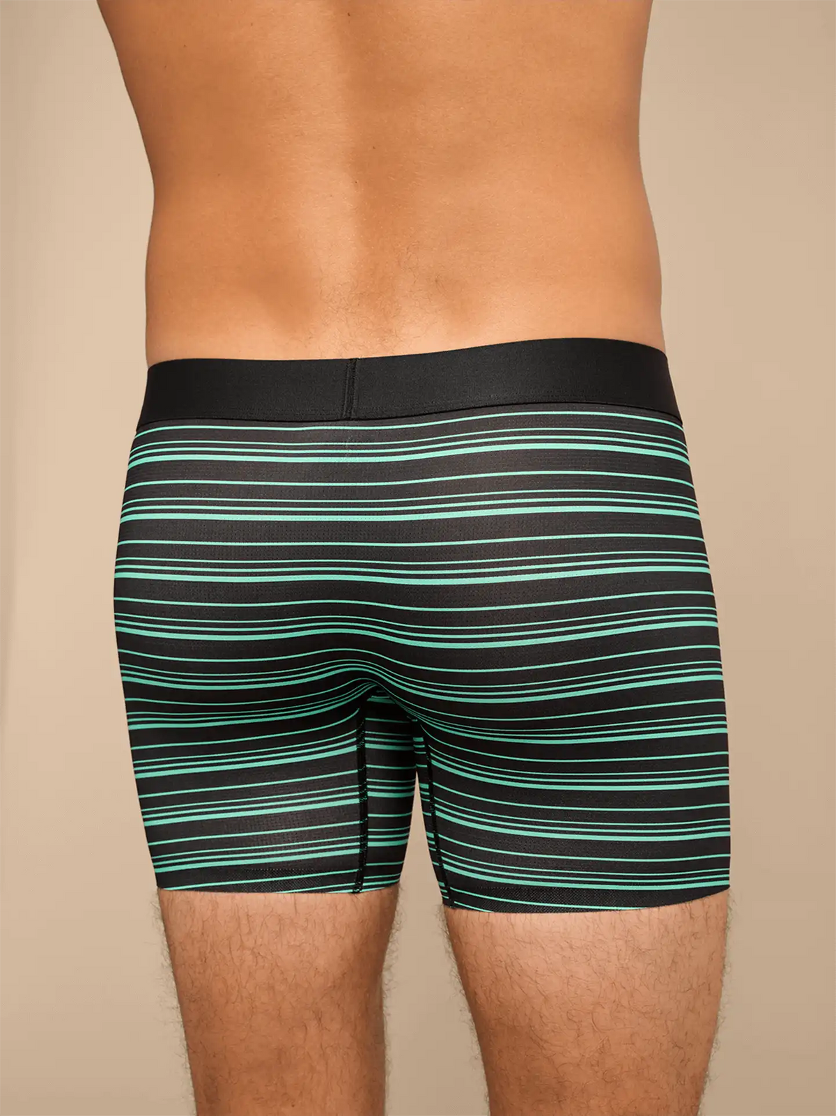 Breathe Boxer Brief w/ Fly | Alien Stripes