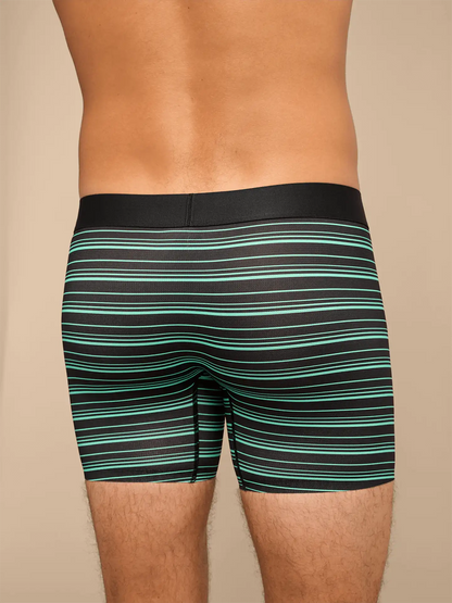 Breathe Boxer Brief w/ Fly | Alien Stripes