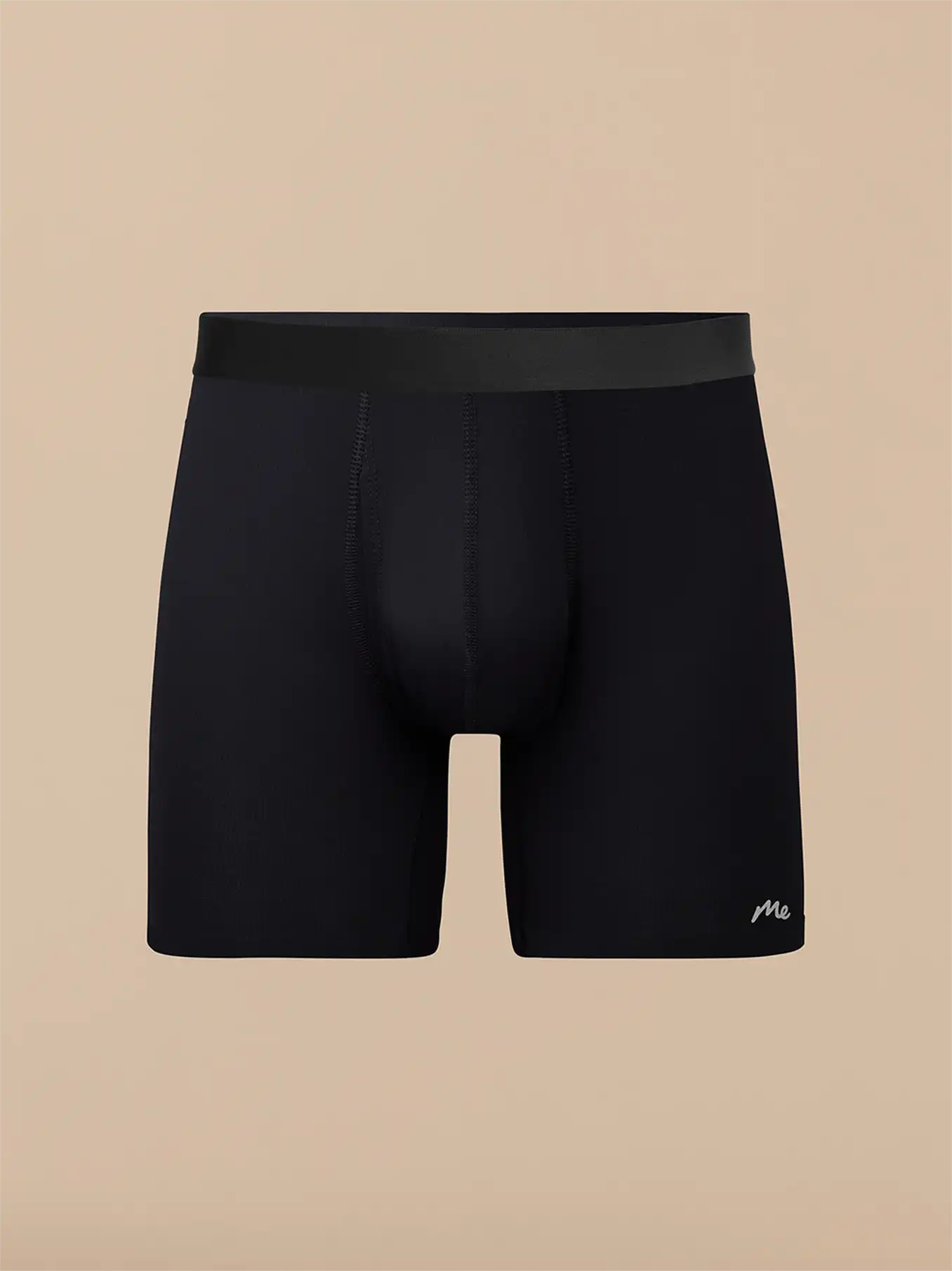 Breathe Breathe Ball Caddy Boxer Brief w/ Fly | Black