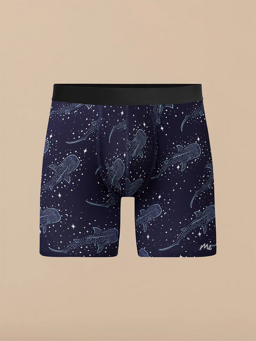 Breathe Boxer Brief w/ Fly | Starry Sharks