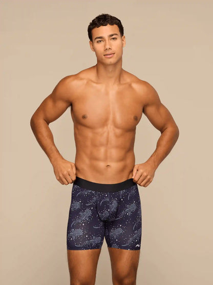 Breathe Boxer Brief w/ Fly | Starry Sharks