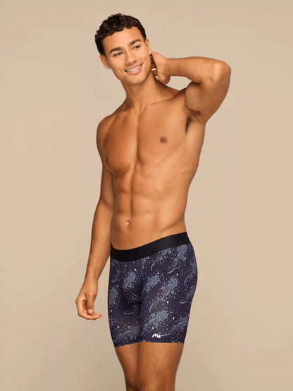 Breathe Boxer Brief w/ Fly | Starry Sharks
