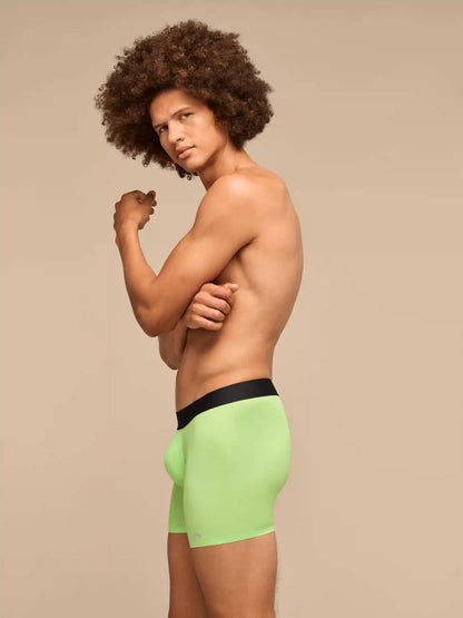 Breathe Boxer Brief w/ Fly | Electric Lime