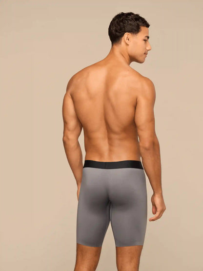 Breathe Long Boxer Brief w/ Fly | Grey