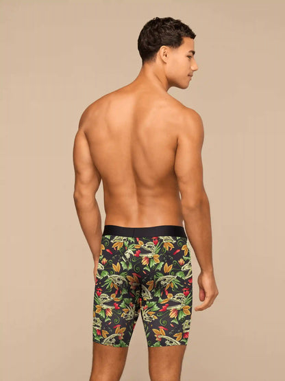 Breathe Long Boxer Brief w/ Fly | Jurassic Garden