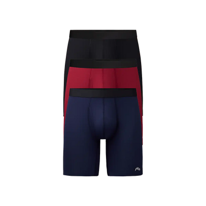 Breathe Long Boxer Brief w/ Fly 3-Pack | Classic Pack