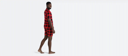 UltraModal™ Short Sleeve PJ Set - Men's | Buffalo Plaid