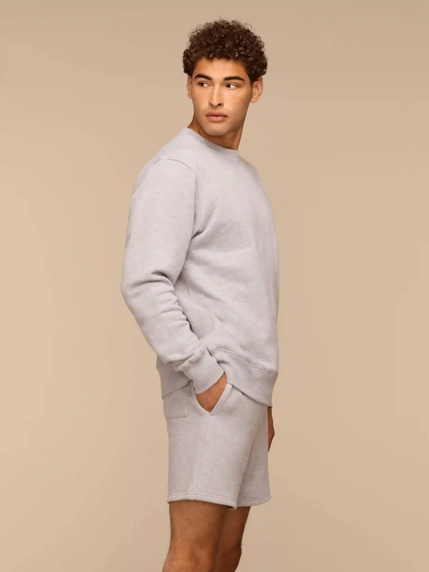 Men's Weekend Crew Sweatshirt | Vintage Heather Grey