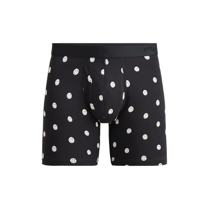 Stretch Cotton Boxer Brief w/ Fly | Smiley