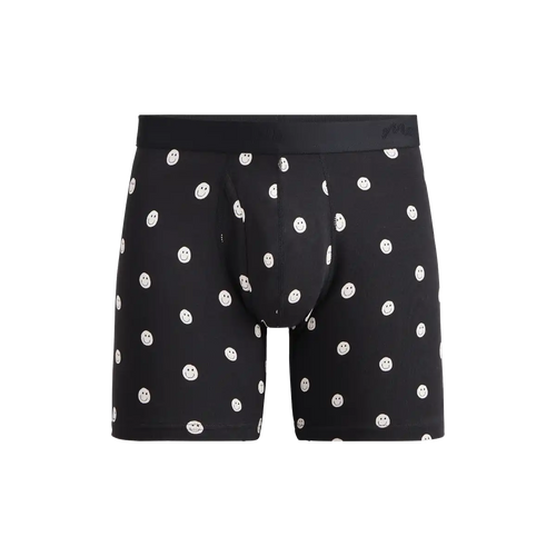 Stretch Cotton Boxer Brief w/ Fly | Smiley