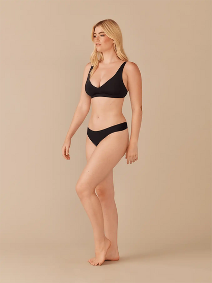 Seamless Thong | Black