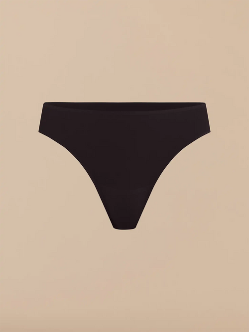 Seamless Thong | Black