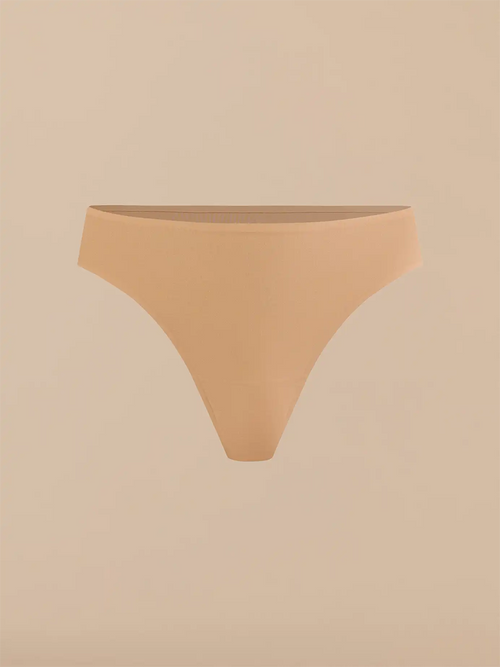 Seamless Thong | Latte