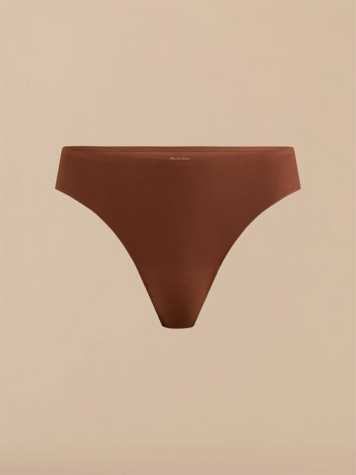 Seamless Thong | Espresso