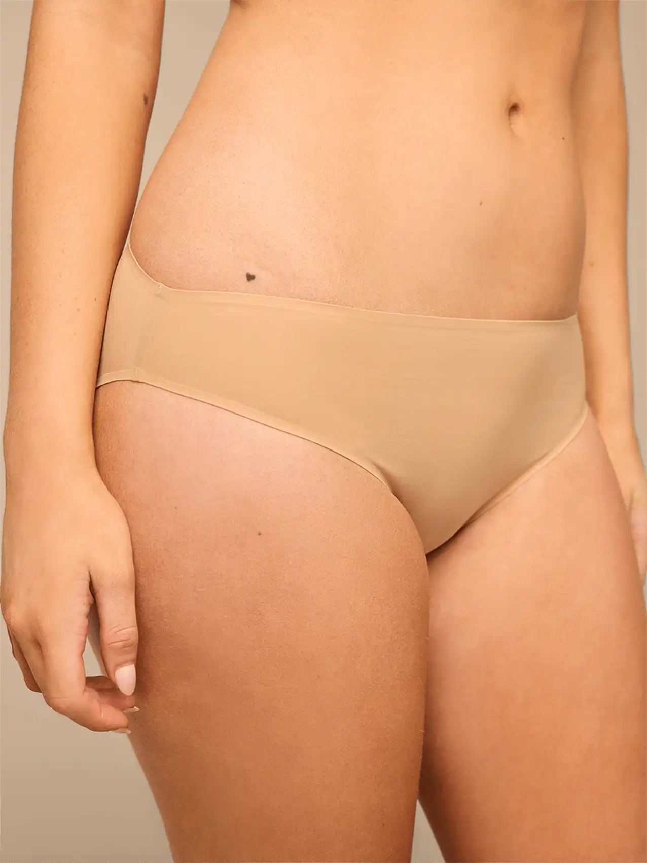 Seamless Bikini | Blush Zebra