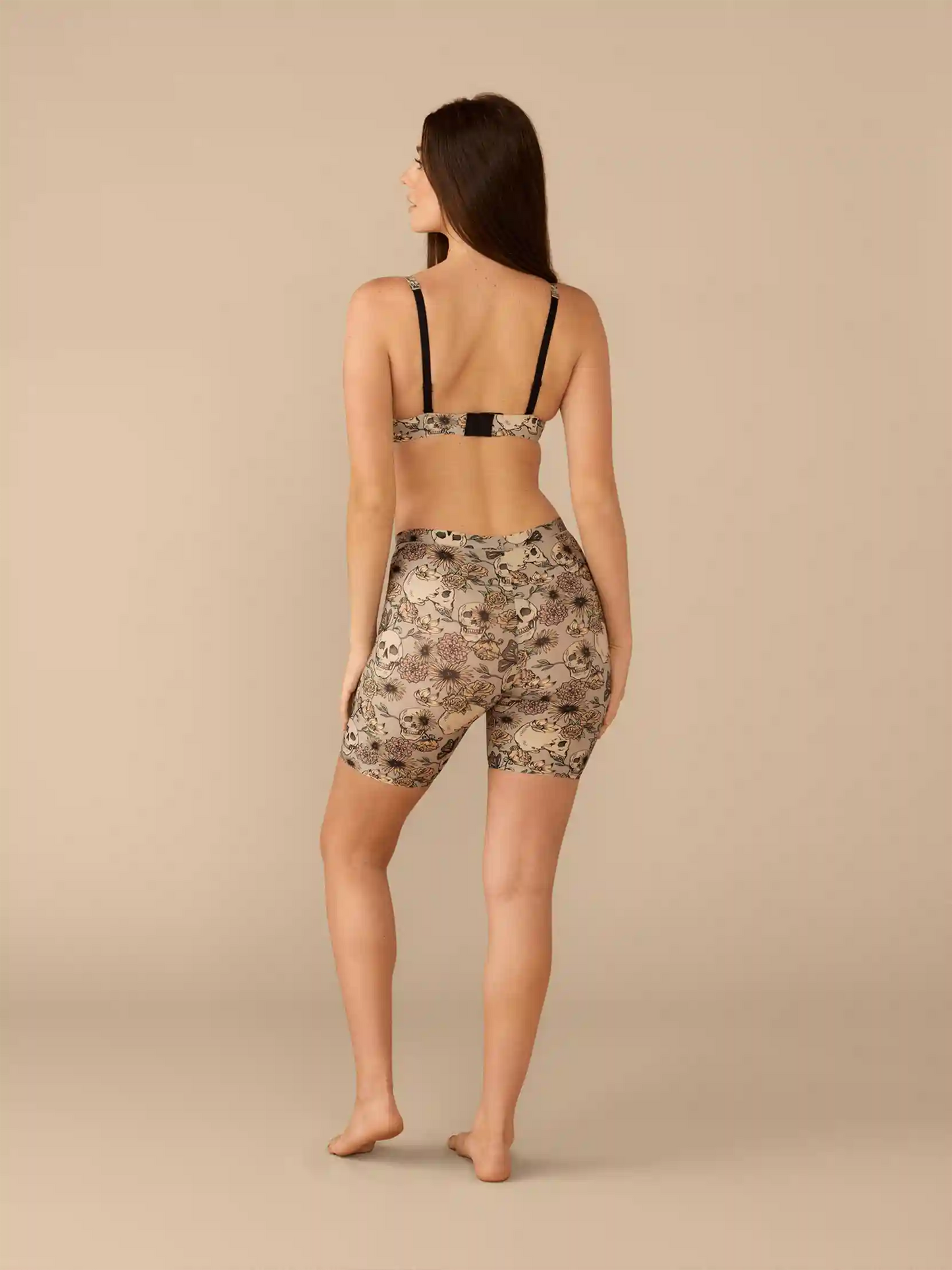 Seamless Long Boyshort | Dead Flowers 2.0