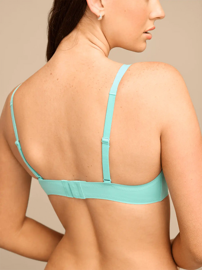 Seamless Plunge Bralette | Caribbean