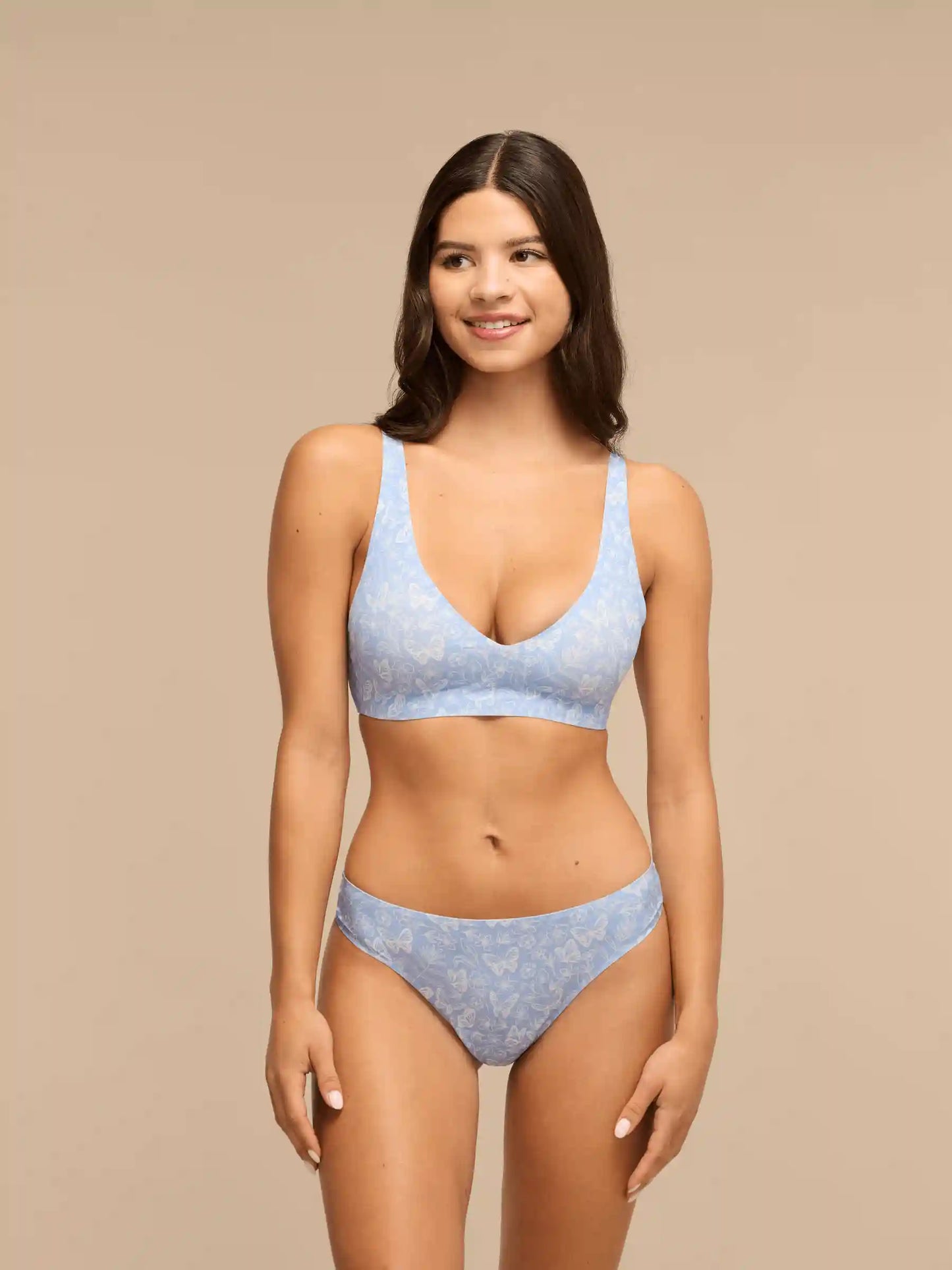 Seamless Plunge Bralette | Flutter