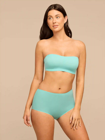 Seamless Bandeau Bralette | Caribbean