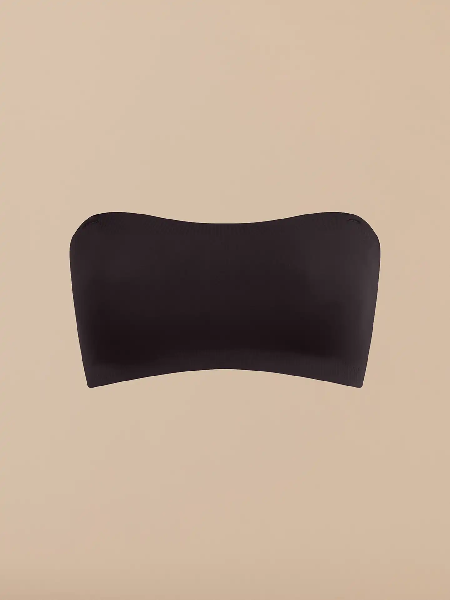 Seamless Bandeau Bralette | Black