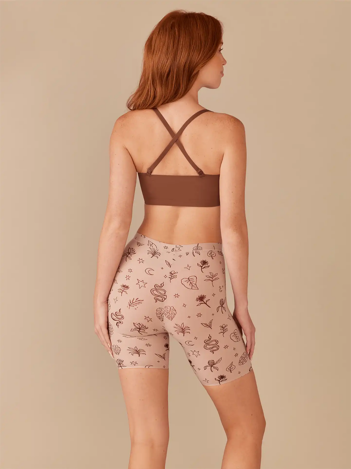 Seamless Bandeau Bralette | Espresso
