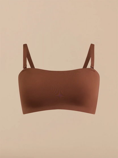 Seamless Bandeau Bralette | Espresso