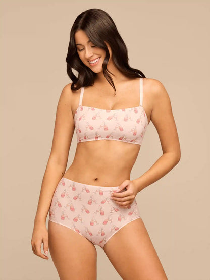 Seamless Bandeau Bralette | Rose All Day