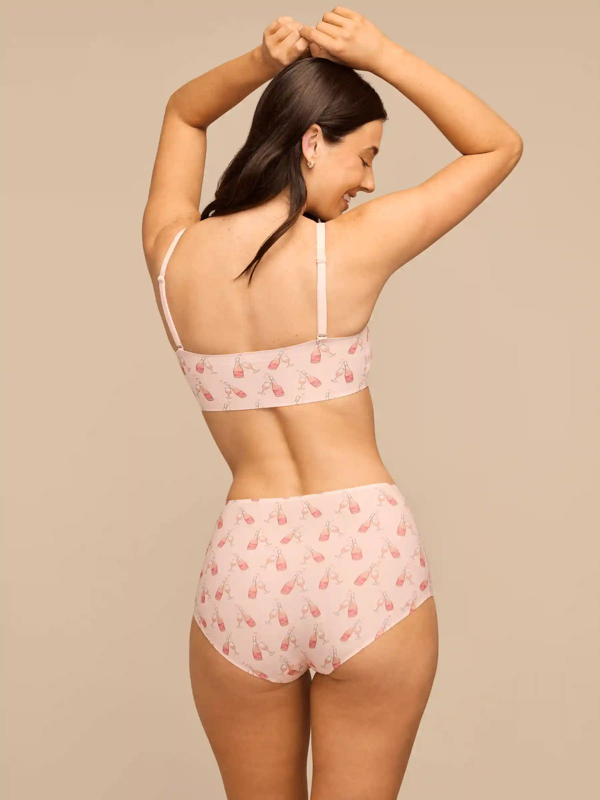 Seamless Bandeau Bralette | Rose All Day