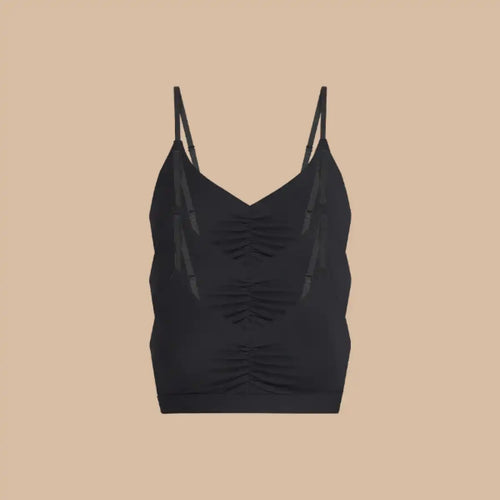 UltraModal™ FeelFree Ruched Bralette 3-Pack | Black