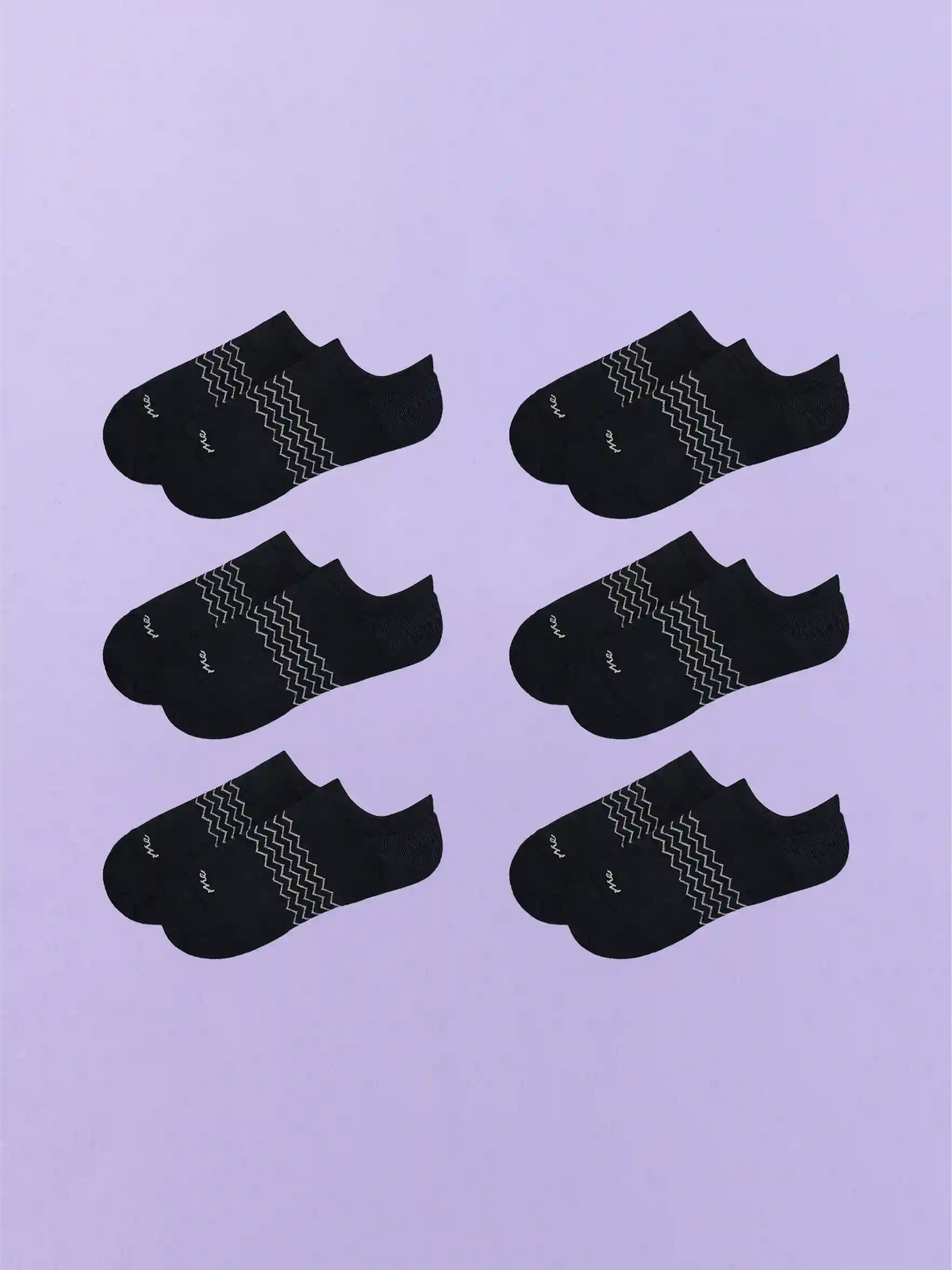 Essential Ankle Sock 6-Pack | Black Pack