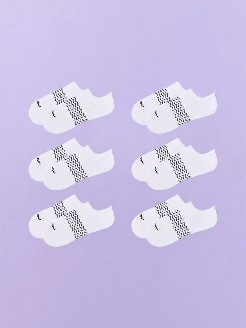 Essential Ankle Sock 6-Pack | White Pack