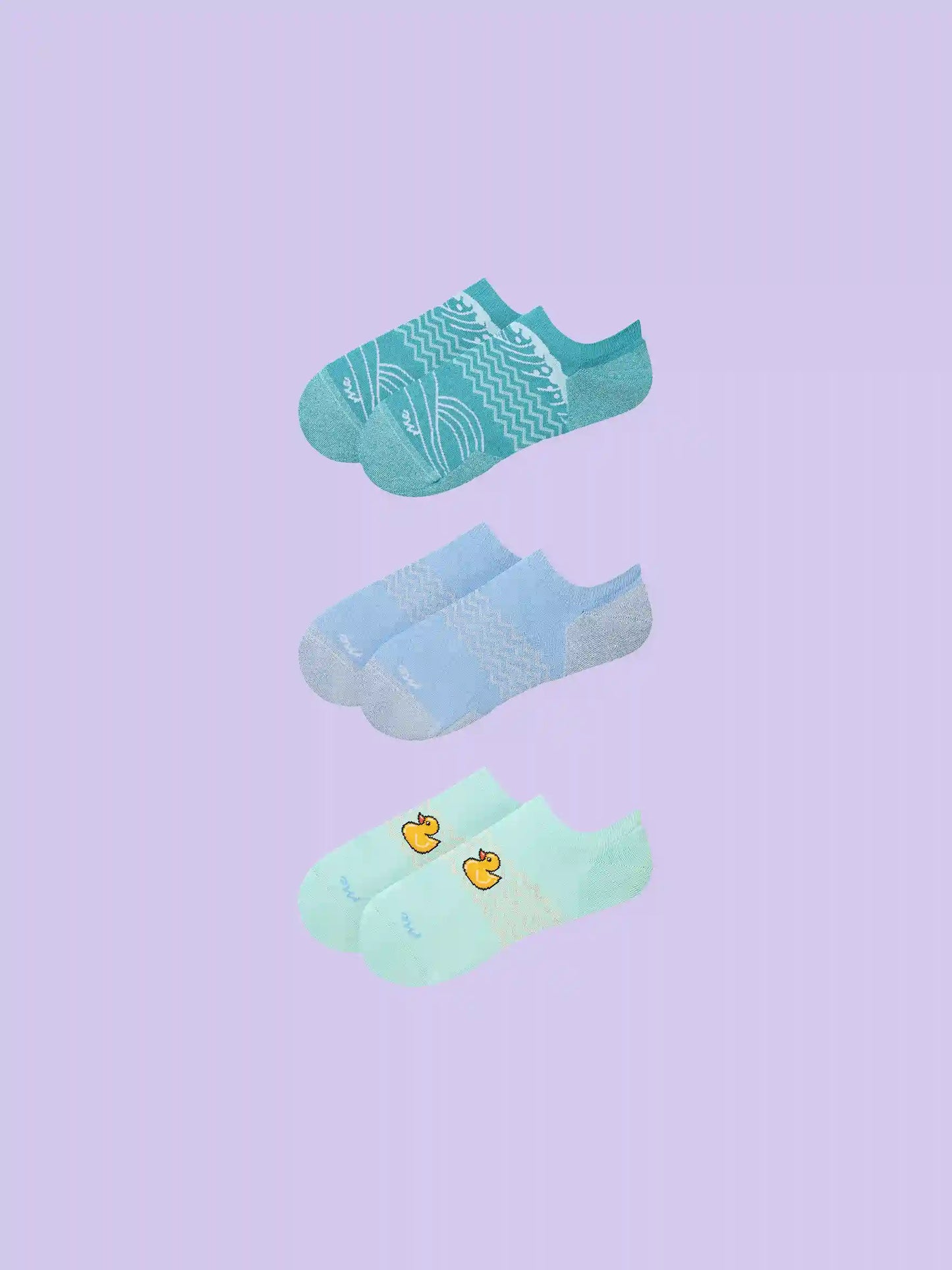 Essential Ankle Sock 3-Pack | Splash & Quack Pack