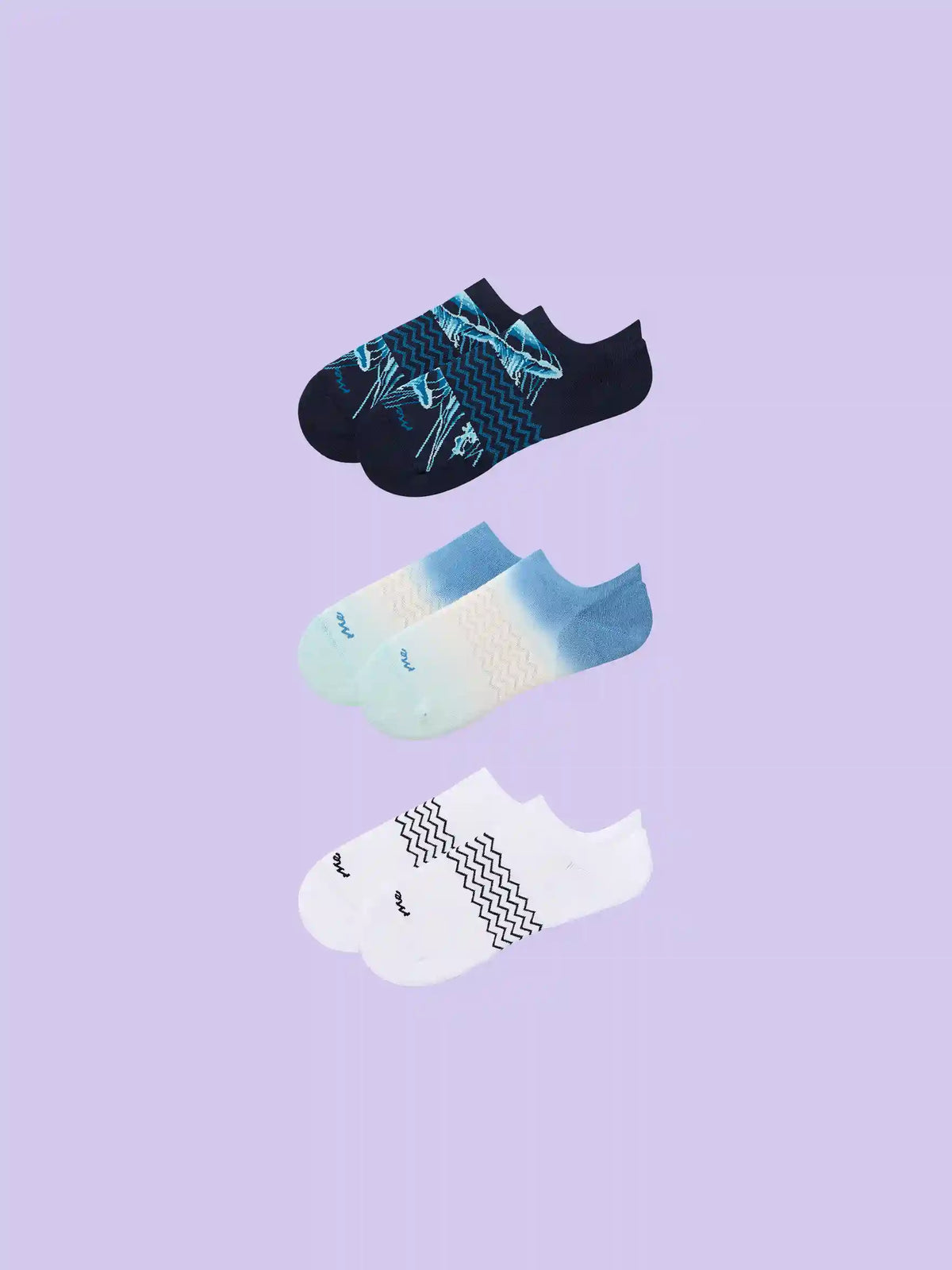 Essential Ankle Sock 3-Pack | Starry Ocean Pack