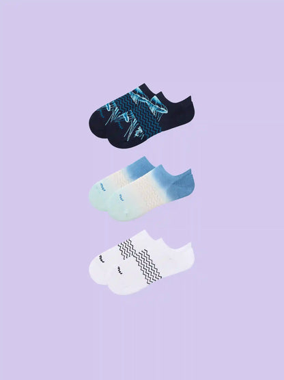 Essential Ankle Sock 3-Pack | Starry Ocean Pack