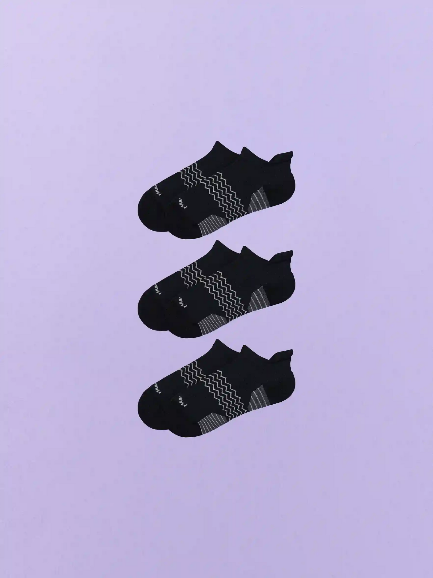 Active Ankle Sock 3-Pack | Black Pack