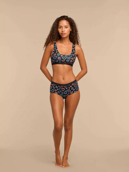 UltraModal™ Core Cheeky Brief | Electric Hearts 2.0
