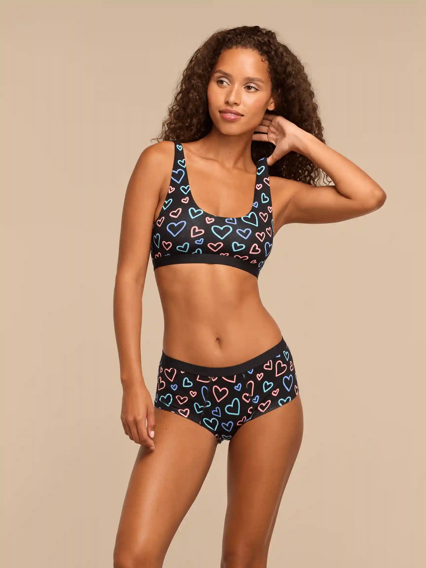 UltraModal™ Core Cheeky Brief | Electric Hearts 2.0