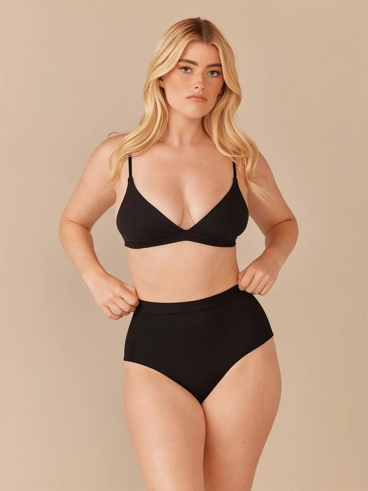 UltraModal™ FeelFree High-Waisted Cheeky 6-Pack | Black
