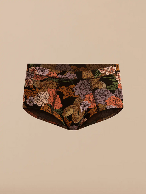 UltraModal™ FeelFree Cheeky Brief | Garden Snake