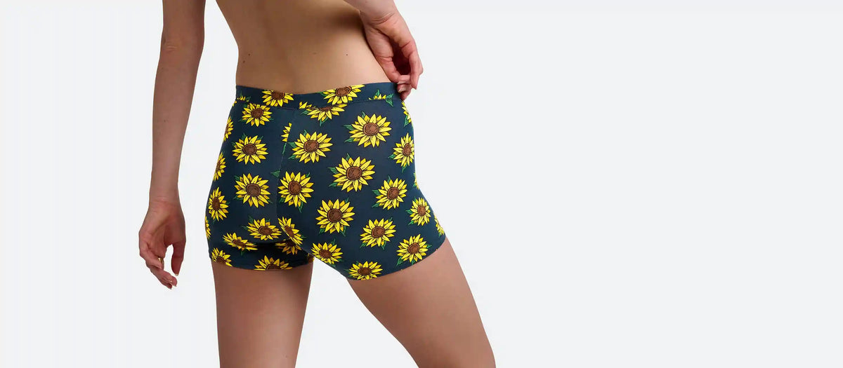 UltraModal™ FeelFree Boyshort | Here Comes The Sunflowers