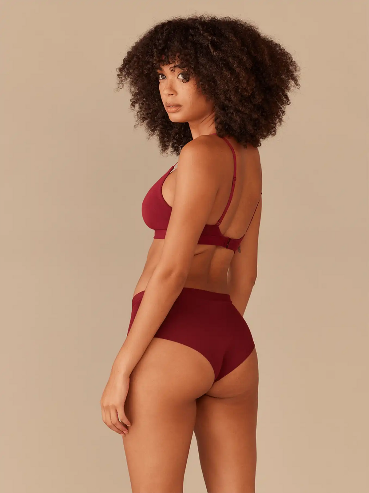 UltraModal™ FeelFree Ruched Bralette | Cabernet/Cabernet