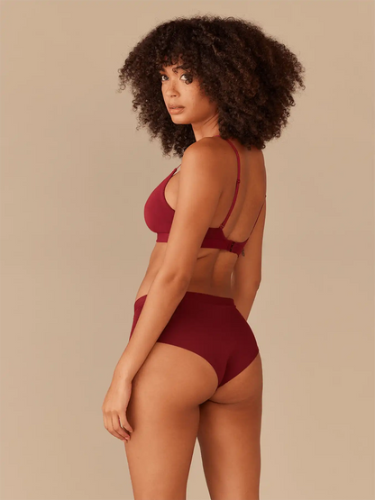 UltraModal™ FeelFree Ruched Bralette | Cabernet/Cabernet