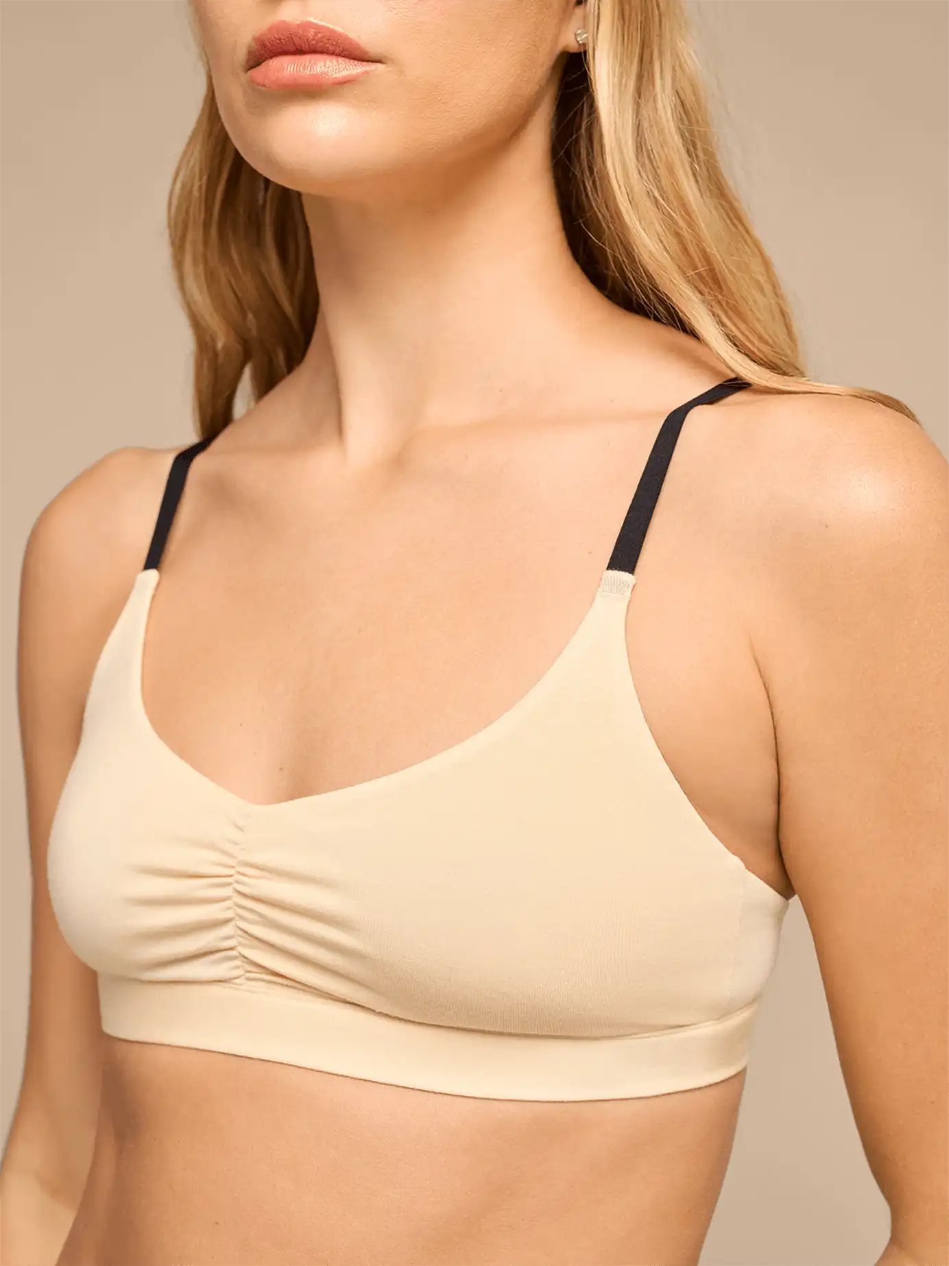 UltraModal™ FeelFree Ruched Bralette | Brazilian Sand