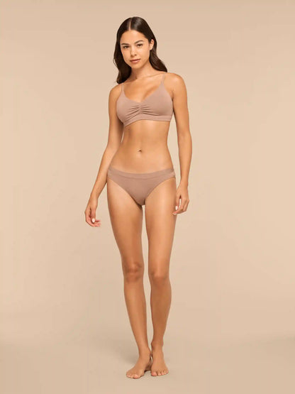 UltraModal™ FeelFree Ruched Bralette | Cocoa
