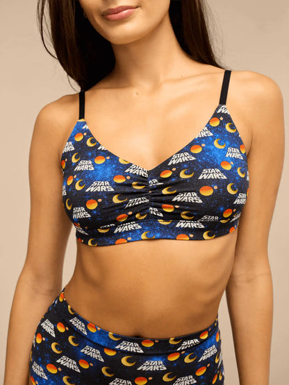 UltraModal™ FeelFree Ruched Bralette | Galaxy Far Far Away
