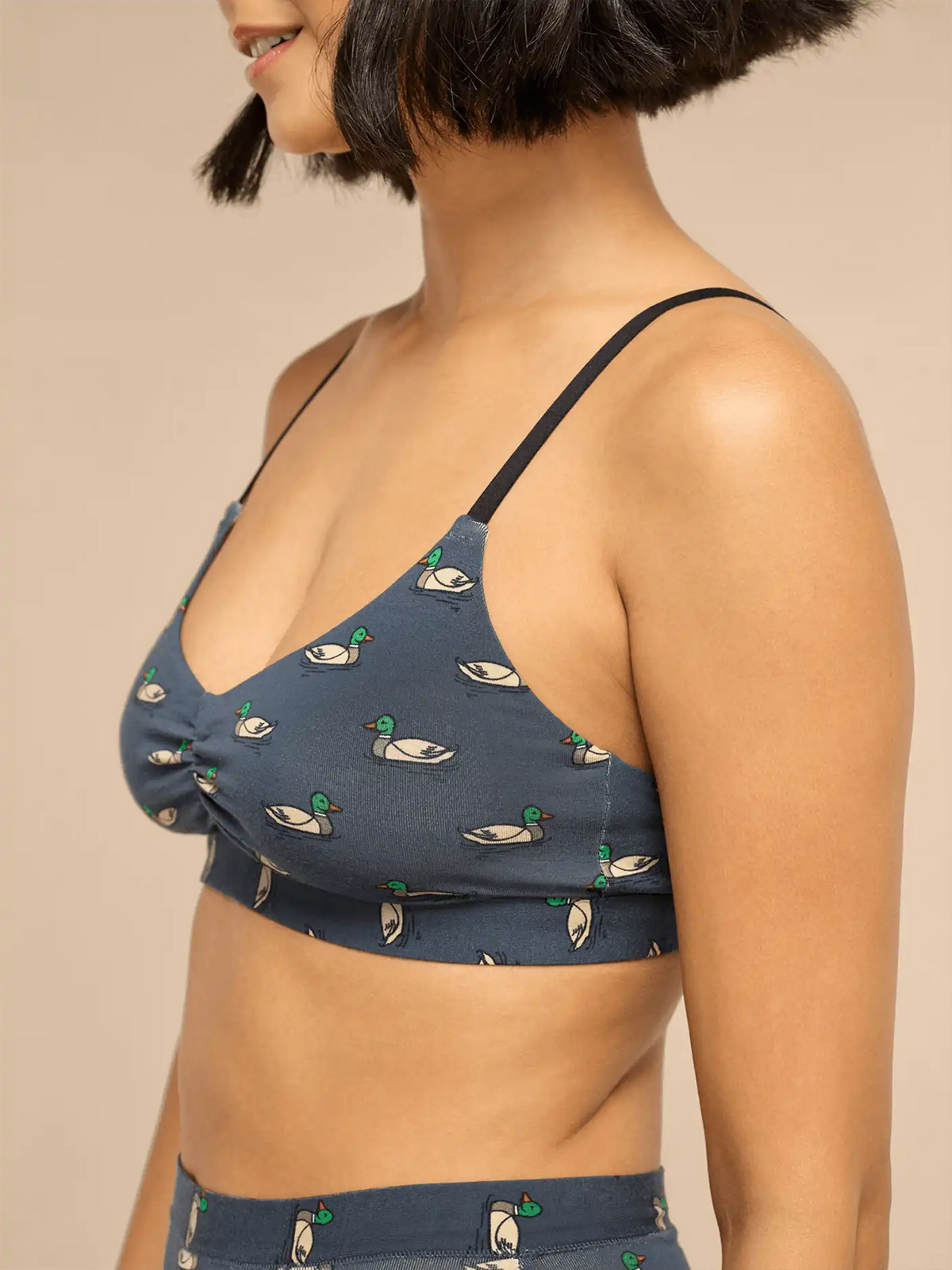 UltraModal™ FeelFree Ruched Bralette | Duckies