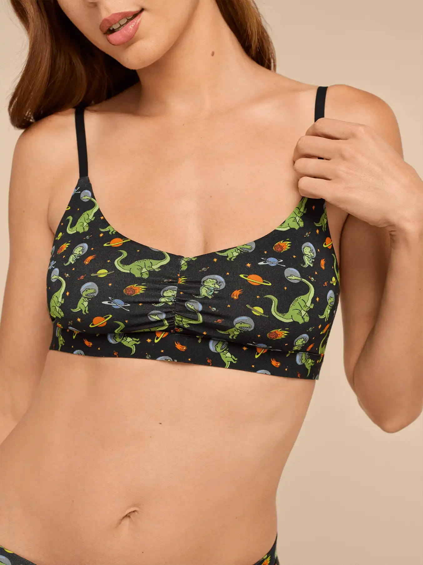 UltraModal™ FeelFree Ruched Bralette | Explorasaurus