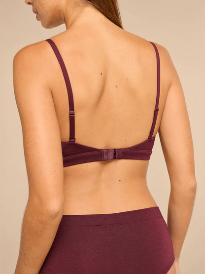 UltraModal™ FeelFree Ruched Bralette | Heather Plum