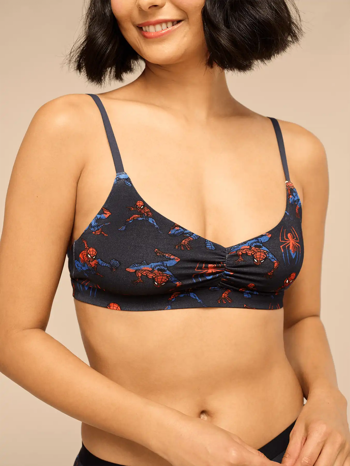 UltraModal™ FeelFree Ruched Bralette | Spidey Sense