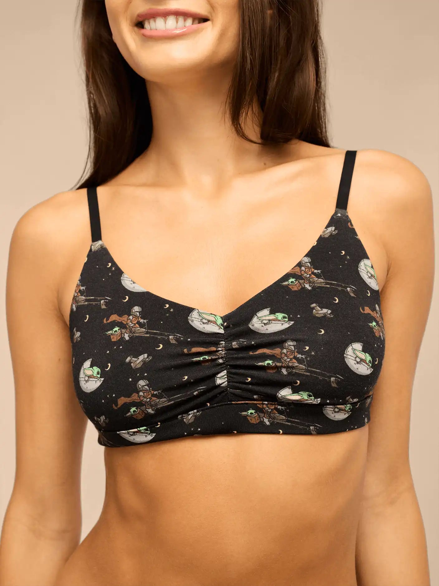 UltraModal™ FeelFree Ruched Bralette | Wherever I Go He Goes